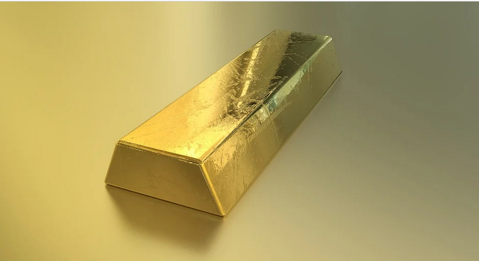 a gold bar